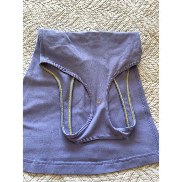 Lululemon Cool RacerBack Tight Periwinkle U Neck Tank Top Size 4/6 Activewear - Picture 8 of 9